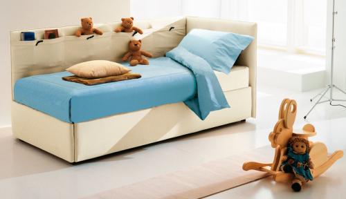 Кровать с мягким изголовьем и бортиками. Разновидности