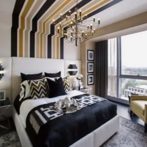 Дизайн изголовья в спальне. Для чего нужно изголовье 09