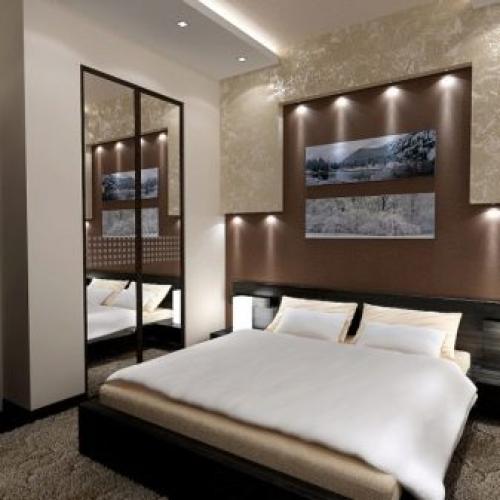 Дизайн изголовья в спальне. Для чего нужно изголовье 08