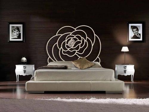 Кованая кровать. Варианты кованых узоров