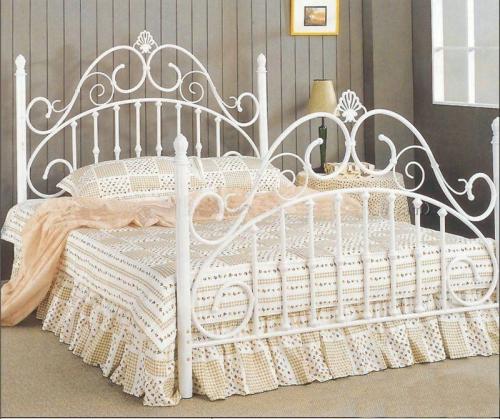 Кованая кровать. Варианты кованых узоров