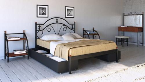 Все о кованых кроватях в интерьере. Популярные модели