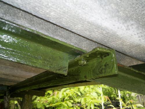 Бюджетная терраса своими руками. Монтаж металлического каркаса террасы