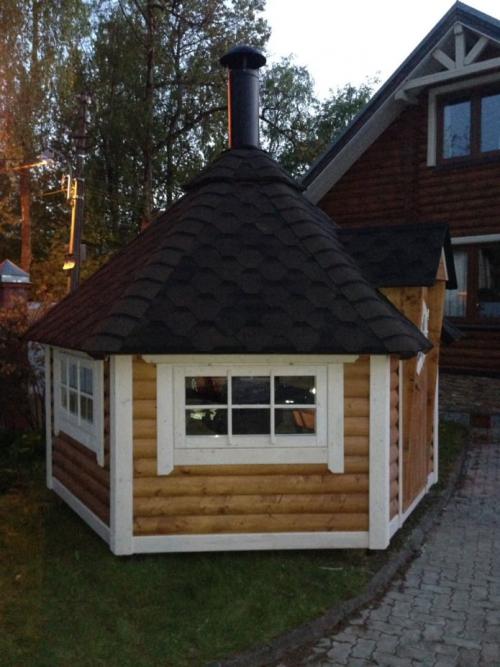 Открытые беседки для дачи из дерева. Какие бывают виды беседок? 06