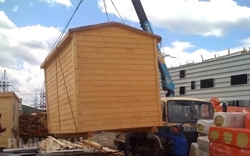 Бытовка красивая Для дачи. Бытовка двухкомнатная 18