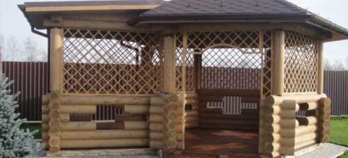 Шпалера своими руками для беседки. Как сделать решетку из реек для беседки: пошаговая инструкция и нюансы работы