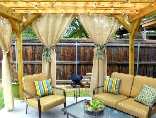 Шторы для веранды и беседки. Как выбрать шторы: критерии выбора