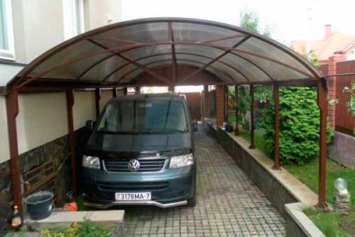 Как сделать навес для машины своими руками дешево. Добавление статьи в новую подборку 17