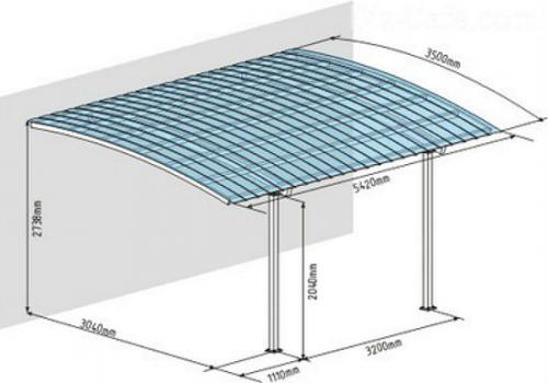 Навеса к дому своими руками. Какой бывает навес из профнастила, примыкающий к дому: фото основных конструкций 02 Навеса к дому своими руками. Какой бывает навес из профнастила, примыкающий к дому: фото основных конструкций 02