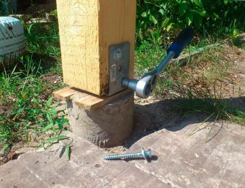 Навес к дому из шифера. Навес на даче своими руками: пошаговое строительство