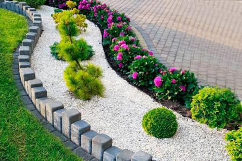 Клумба из кирпича своими руками. Можно ли делать клумбы из кирпичей