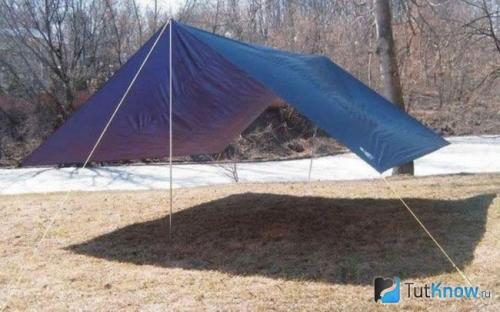 Навес из подручных материалов на загородном участке. Типы навесов 15