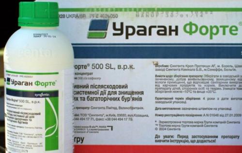 Ураган Форте норма расхода. Инструкция по применению гербицида Ураган Форте