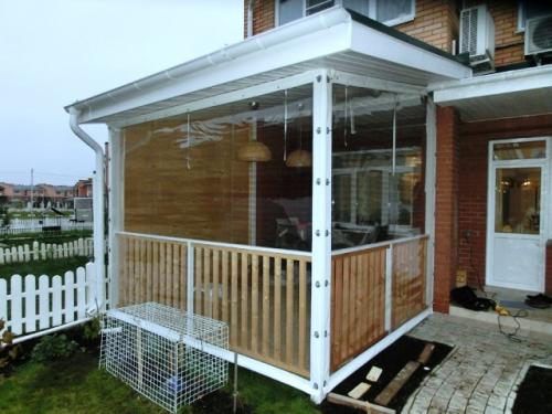 Какие цвета доступны для морозостойкого полотна для мягких окон. Мягкие окна — цвета