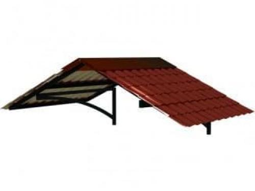 Козырек над входом из поликарбоната над крыльцом. Выбираем дизайн будущей конструкции