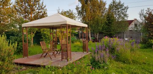 Крыша для беседки из ткани. Описание - Тенты для садовых беседок