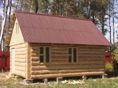 Крыша бани 6 н.  Проекты бани 6х4: фото, особенности составления и преимущества