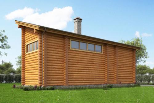 Простая двускатная крыша для бани. Виды крыш для бани