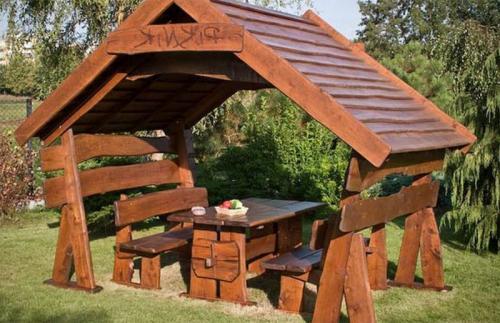 Стропильная система для беседки. Крыша для беседки: инструкция по строительству своими руками
