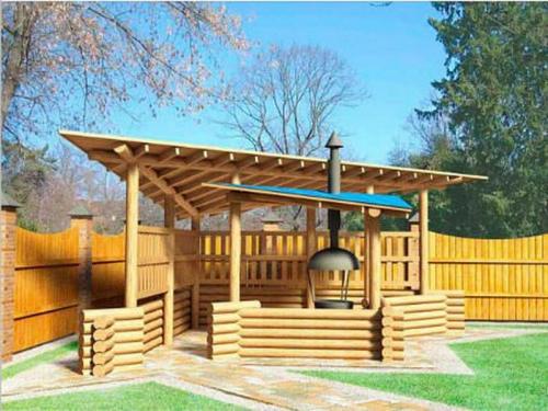 Стропильная система для беседки. Крыша для беседки: инструкция по строительству своими руками