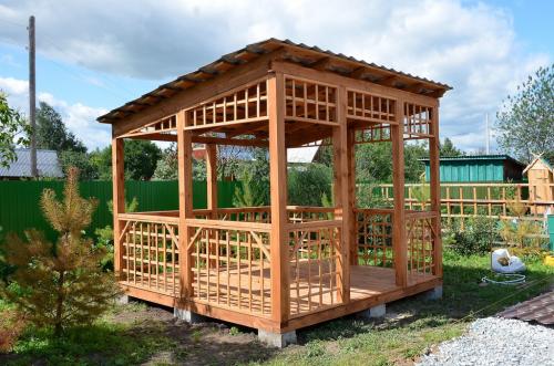 Крыша для беседки 3х3. Терраса, навес и беседка – в чём отличие