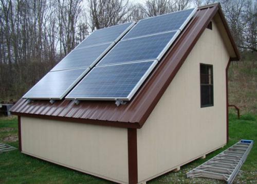 Двускатная крыша с разными скатами. Для чего делают разные скаты 07