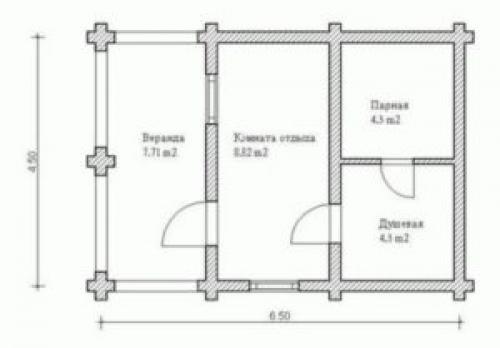 Проект бани из кирпича 6х4. Кирпичные бани: проекты, фото
