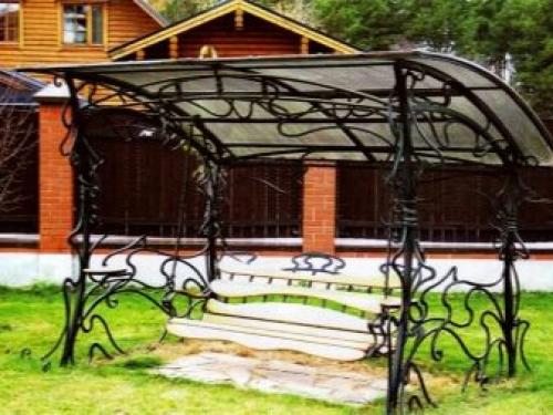 Качели своими руками из профильной трубы. Изготовление качелей из профильной и полипропиленовой трубы