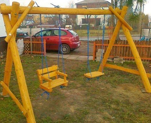 Как сделать качели своими руками для детей. Деревянные качели для детей своими руками