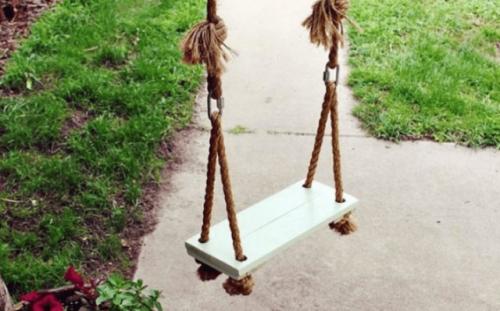 Детские качели своими руками: чертежи. Из чего можно сделать детские качели