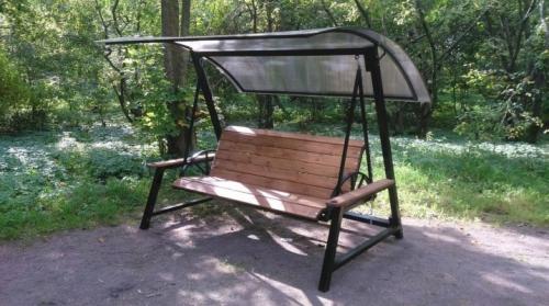 Чертеж скамейки качели из металла. Как сделать садовые качели из металла своими руками?