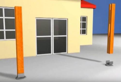 Навес над входной дверью в частном доме. Как построить навес над крыльцом своими руками