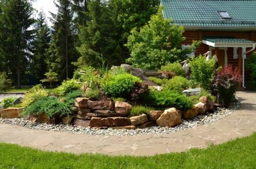 Клумбы из камней своими руками. Клумба из камней — современные проекты, как правильно сделать, пошаговая инструкция, как сделать своими руками (145 фото идей) 04 Клумбы из камней своими руками. Клумба из камней — современные проекты, как правильно сделать, пошаговая инструкция, как сделать своими руками (145 фото идей) 04