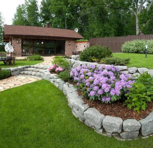 Клумбы из камней своими руками. Клумба из камней — современные проекты, как правильно сделать, пошаговая инструкция, как сделать своими руками (145 фото идей) 09 Клумбы из камней своими руками. Клумба из камней — современные проекты, как правильно сделать, пошаговая инструкция, как сделать своими руками (145 фото идей) 09