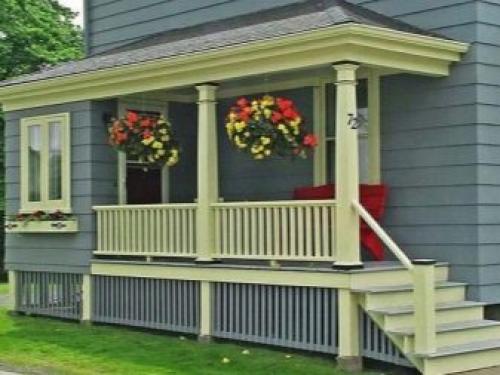 Крыльцо для дачи. Основы строительства деревянного крыльца 30