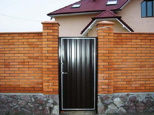 Въездная группа в частный дом размеры. Размеры ворот и калитки для частного дома