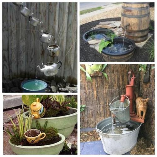 Мини пруд на даче. Водоем в миниатюре: дюжина простых идей