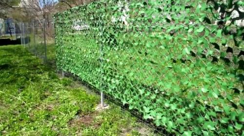 Сетка от солнца на беседку. Все о маскировочных сетках для дачи