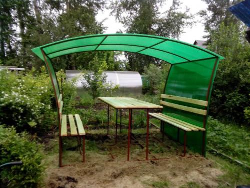 Самая простая беседка. Как построить беседку своими руками: фото идеи, советы по выбору материалов и пошаговая инструкция строительства