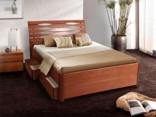 Кровать с мягким изголовьем в интерьере спальни. Модели 02 Кровать с мягким изголовьем в интерьере спальни. Модели 02