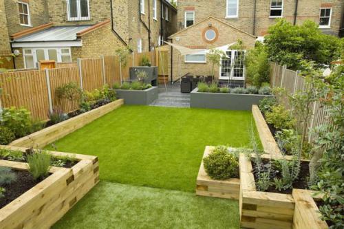 Декор для клумбы из дерева. Ограждение для клумб и грядок из дерева – красота с природным началом (более 70 фото)