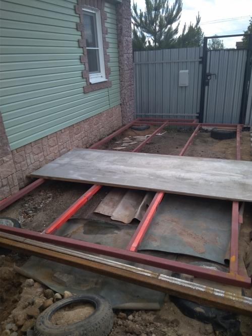 Сама сделала террасу из дерева за 3 дня. Удобная терраса к дому,  которую я сделал сам