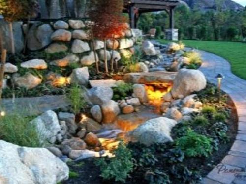 Красивые загородные участки. Современный дизайн ландшафта 01