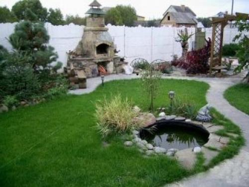 Красивые загородные участки. Современный дизайн ландшафта 05