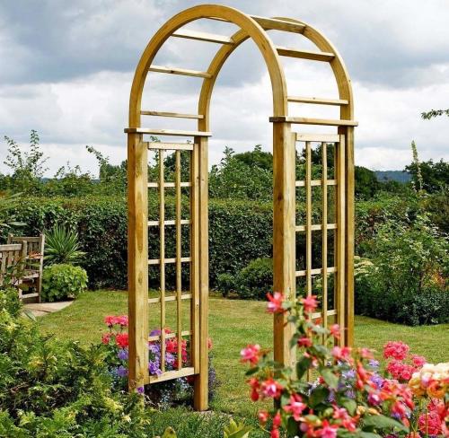 Арка в саду на даче кованная. Садовая арка – функции в ландшафтном дизайне