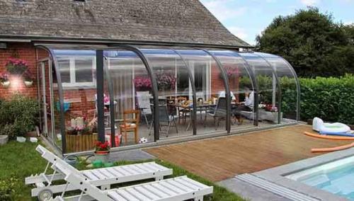 Веранда из профильной трубы пристроенная к дому. Выбор стройматериалов