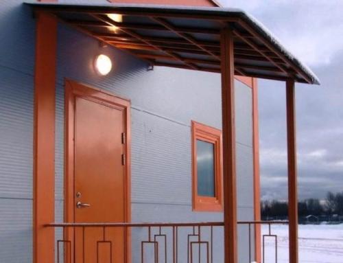 Навес своими руками самый простой и дешевый вариант. Навесы для дачи над крыльцом