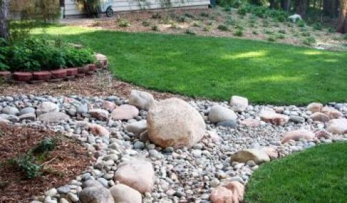 Сухой ручей в ландшафтном. Сухой ручей — красота на вашем участке! 09