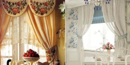 Занавески в деревенском доме с маленькими окнами. Занавески для деревенского дома с маленькими окнами