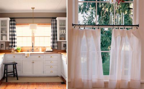 Занавески в деревенском доме с маленькими окнами. Занавески для деревенского дома с маленькими окнами